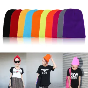 21 Colors High Quality Hats Female Winter Beanies Solid Candy Color Men Women Warm Cuff Plain Knit Ski Long Beanie Skull Cap