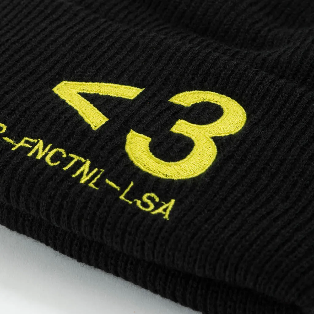 3M Thinsulate Insulation Beanie // Black