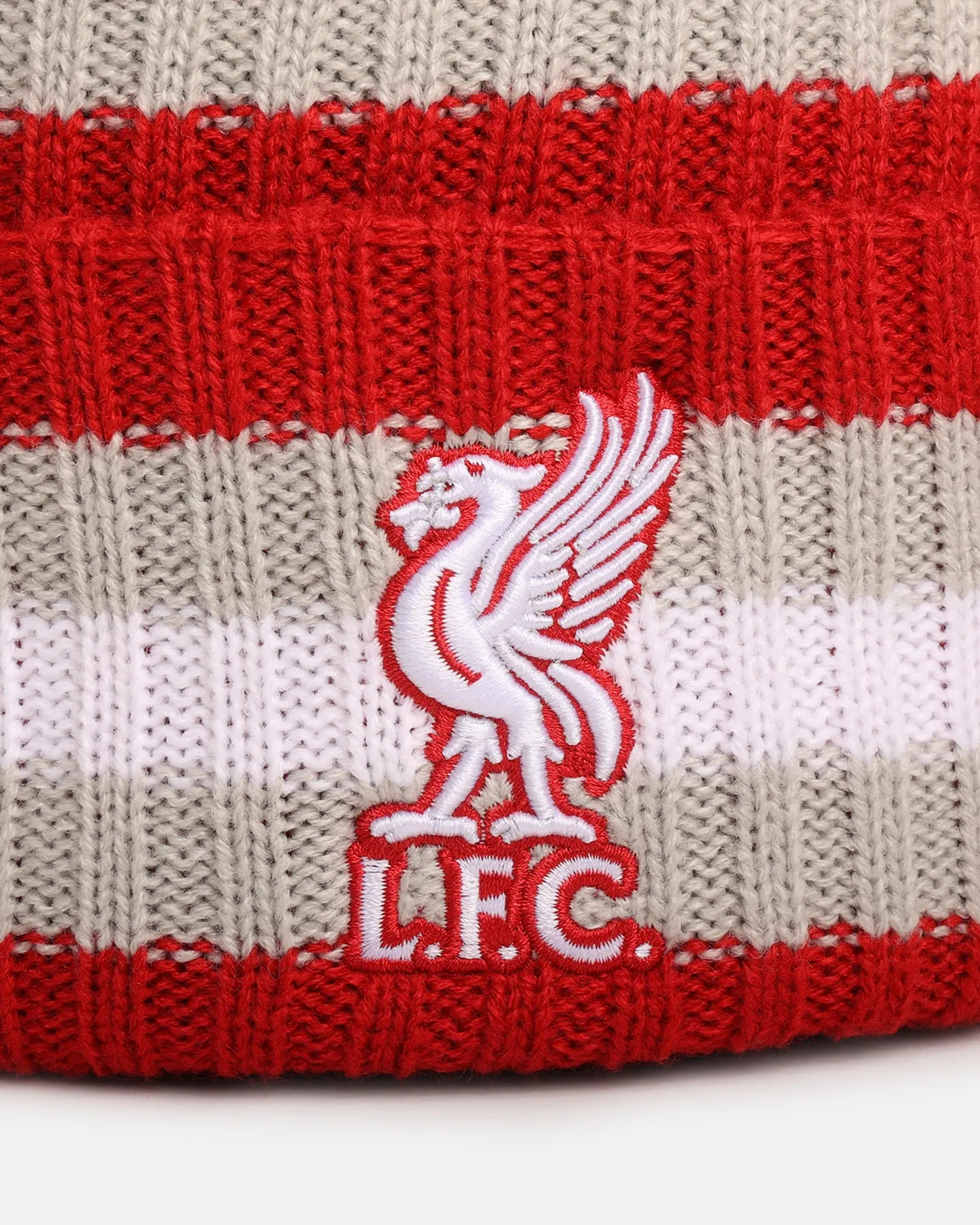 47 Brand Liverpool FC 'Premier League Supporters' Light 47 Cuff Knit Beanie Red