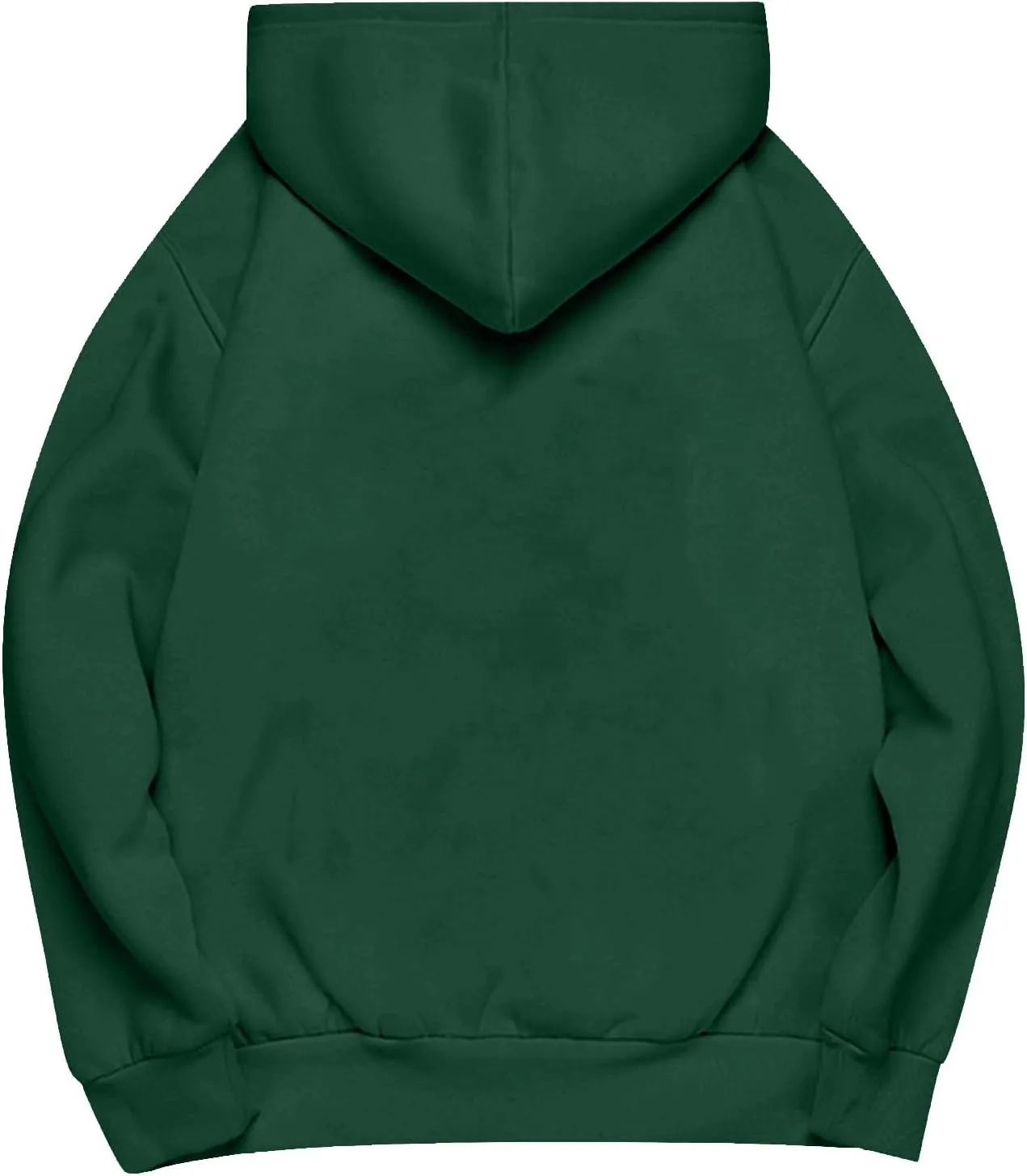 ADHOWBEW Womens Hoodies 2024 Fashion Oversized Drop Shoulder Long Sleeve Drawstring Sweatshirt Pullover with Pockets