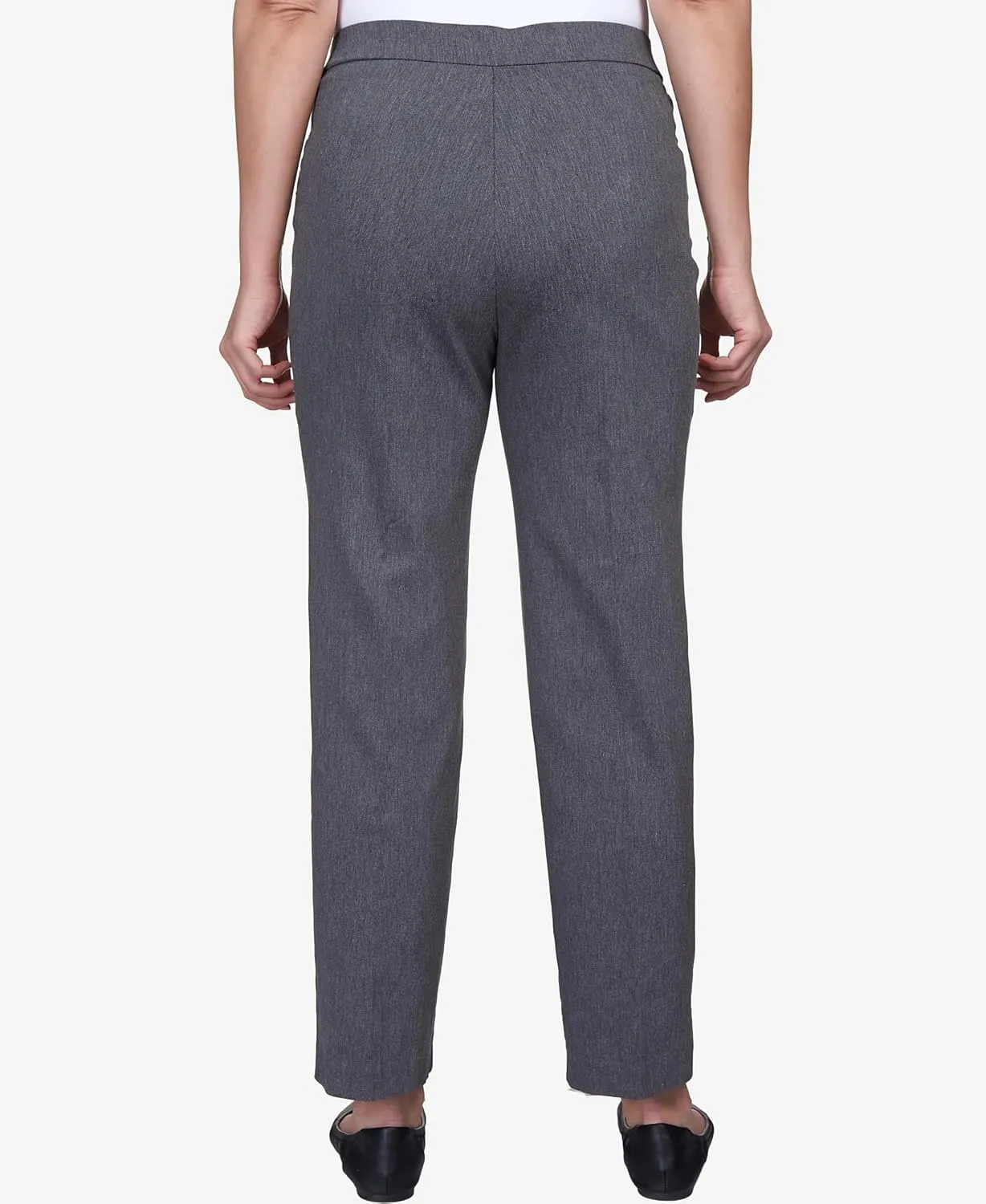 Alfred Dunner Women's Allure Slimming Missy Stretch Pants-Modern Fit