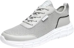 Arch Support Fitness Sneaker for Men Lightweight Breathable Walking Shoe Gym Tennis Sport Jogging Walking Shoes