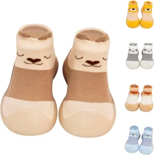 Baby Boy Shoes,Baby Girl Shoes Sock Shoes Anti-Slip Fuzzy Slipper Breathable Home Work Shoes 0-3 Years