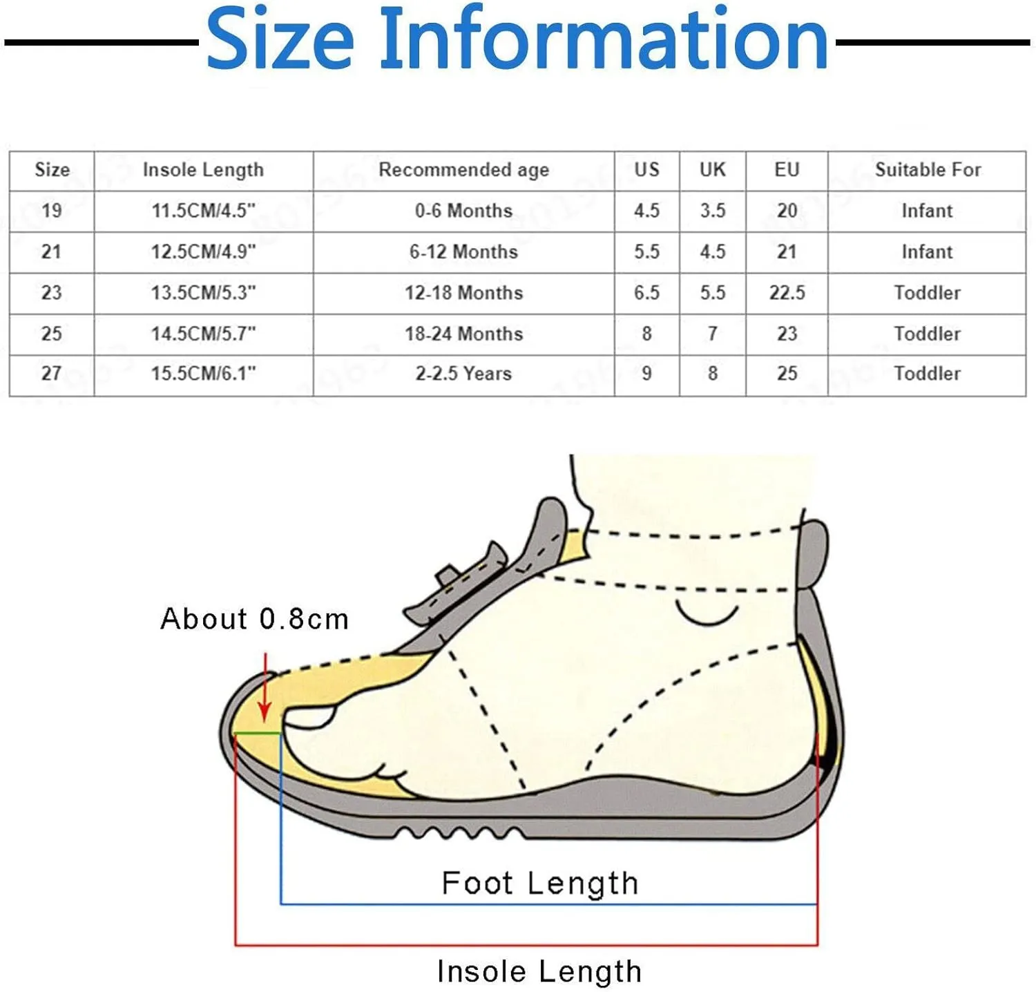 Baby Boy Shoes,Baby Girl Shoes Sock Shoes Anti-Slip Fuzzy Slipper Breathable Home Work Shoes 0-3 Years