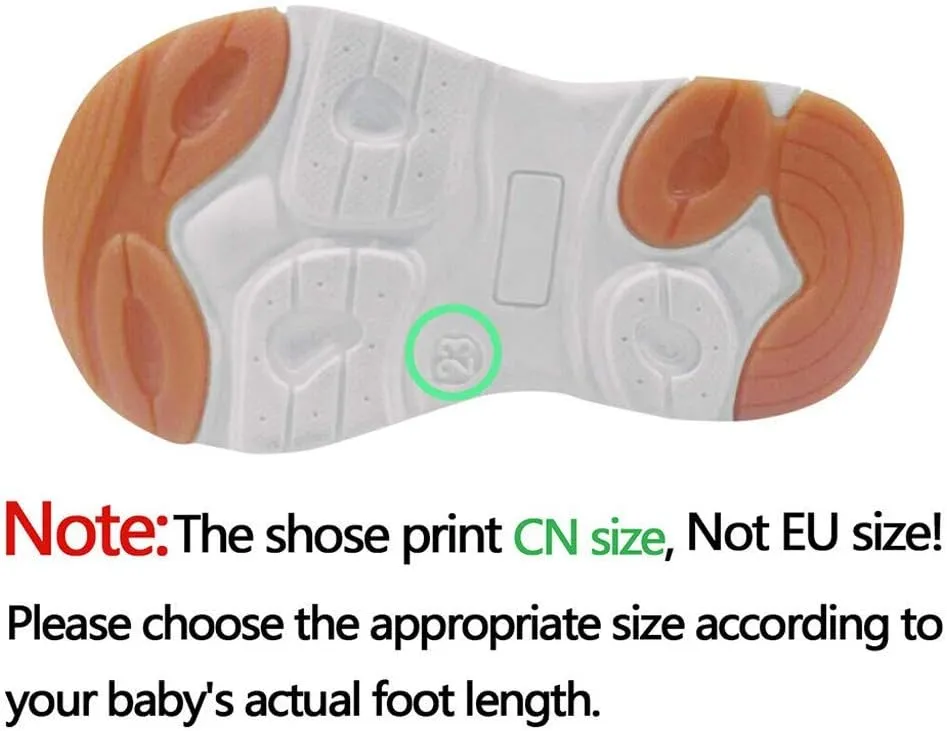 Baby Boys Casual Sneakers Toddler Girls PU Leather Rubber Sole Outdoor Footwear Unisex Infant Prewalkers Shoes