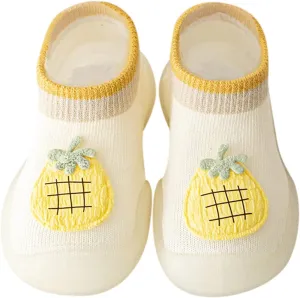 Baby Girl Shoes,Baby Boy Shoes Sock Shoes Non-Slip Prewalker Shoes Soft Indoor Sock Shoes 0-3 Years