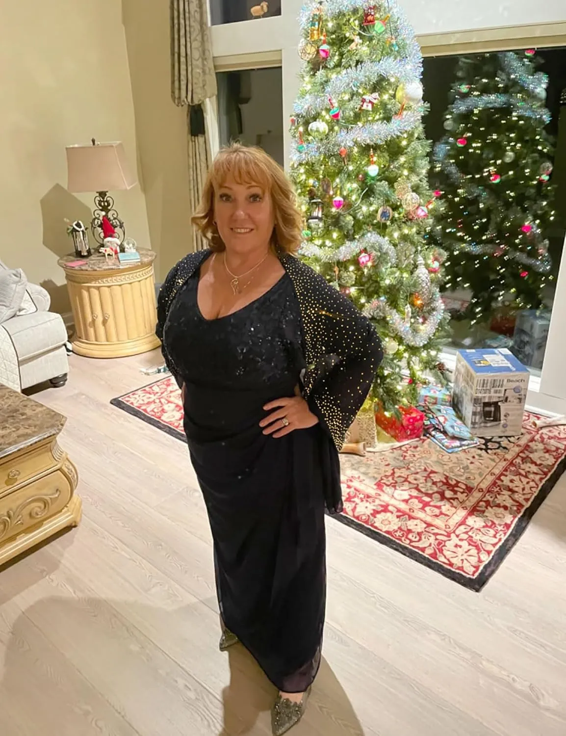 BANETTETA Starry Night Shawls and Wraps for Evening Dresses, Shiny Scarf for Womens Formal Wear