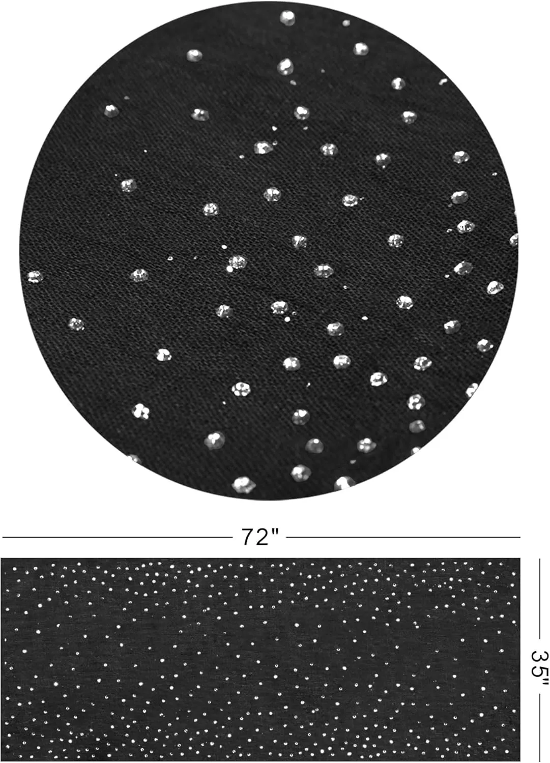 BANETTETA Starry Night Shawls and Wraps for Evening Dresses, Shiny Scarf for Womens Formal Wear