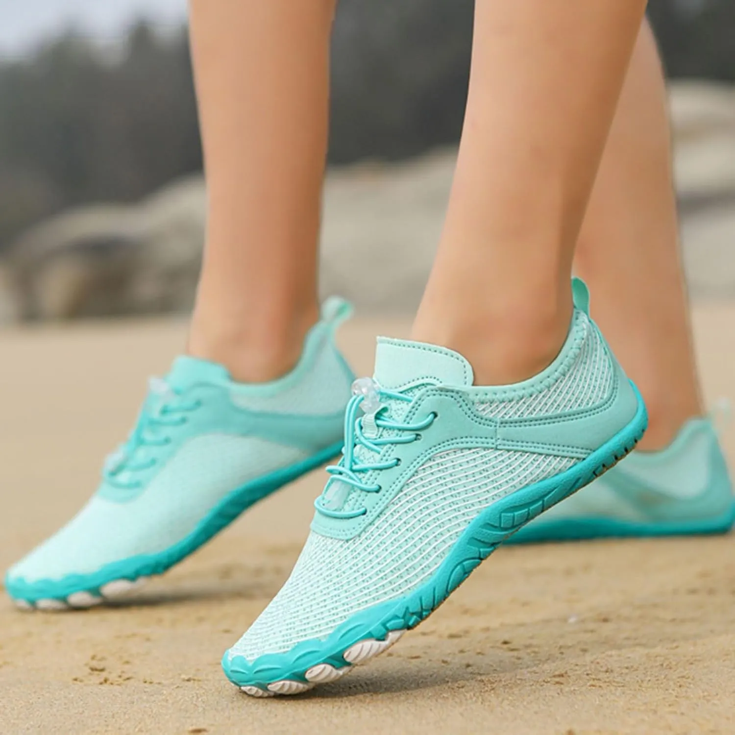 Barefoot Shoes for Women Men Non-Slip Grounded Footwear Quick Dry Lightweight Wide Toe Box Shoes Breathable Trainer Running Healthy Beach Pool Swim Surf Hiking Sneaker