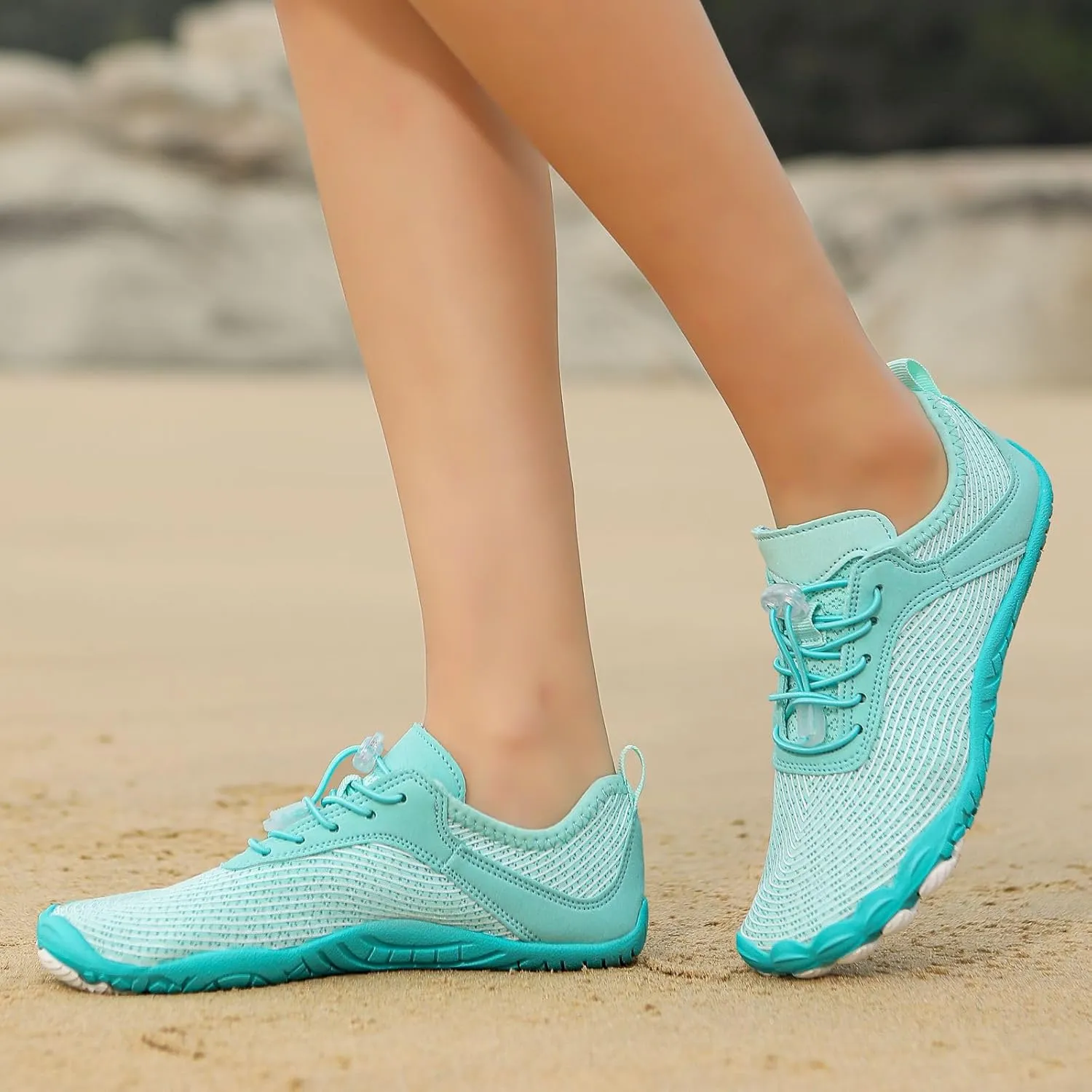 Barefoot Shoes for Women Men Non-Slip Grounded Footwear Quick Dry Lightweight Wide Toe Box Shoes Breathable Trainer Running Healthy Beach Pool Swim Surf Hiking Sneaker
