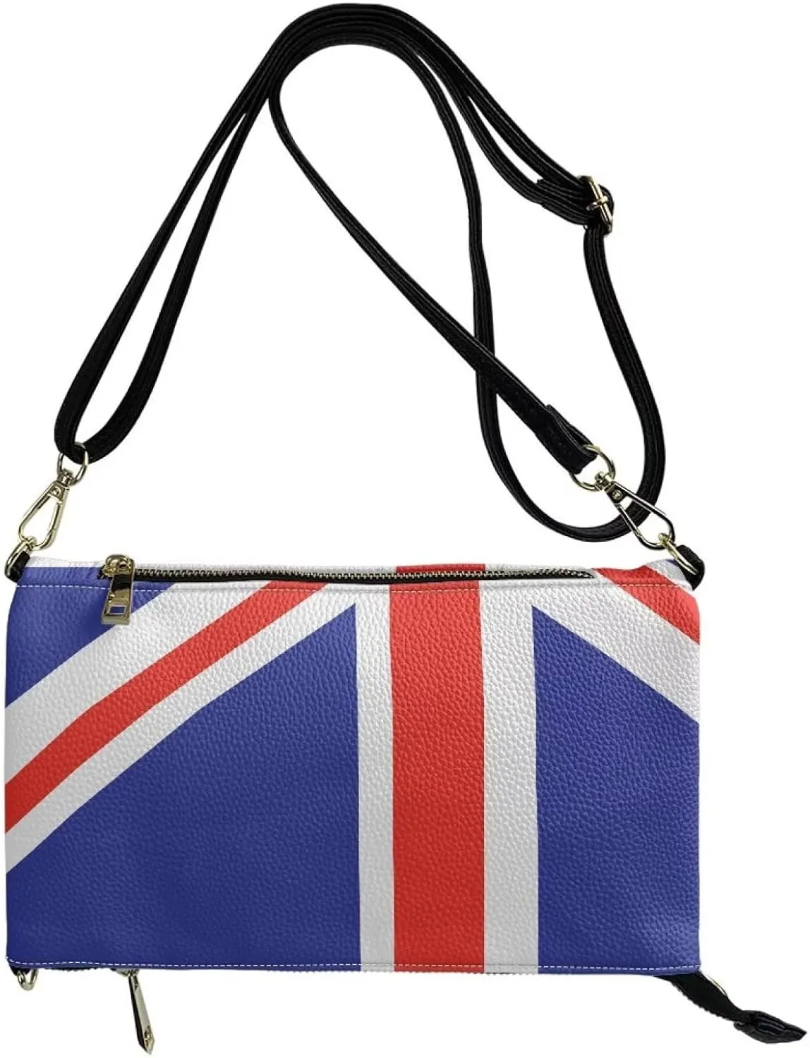 Binienty Graphic Crossbody Purses for Women,Shoulder Handbags Vegan Leather Casual Satchel with Guitar Strap