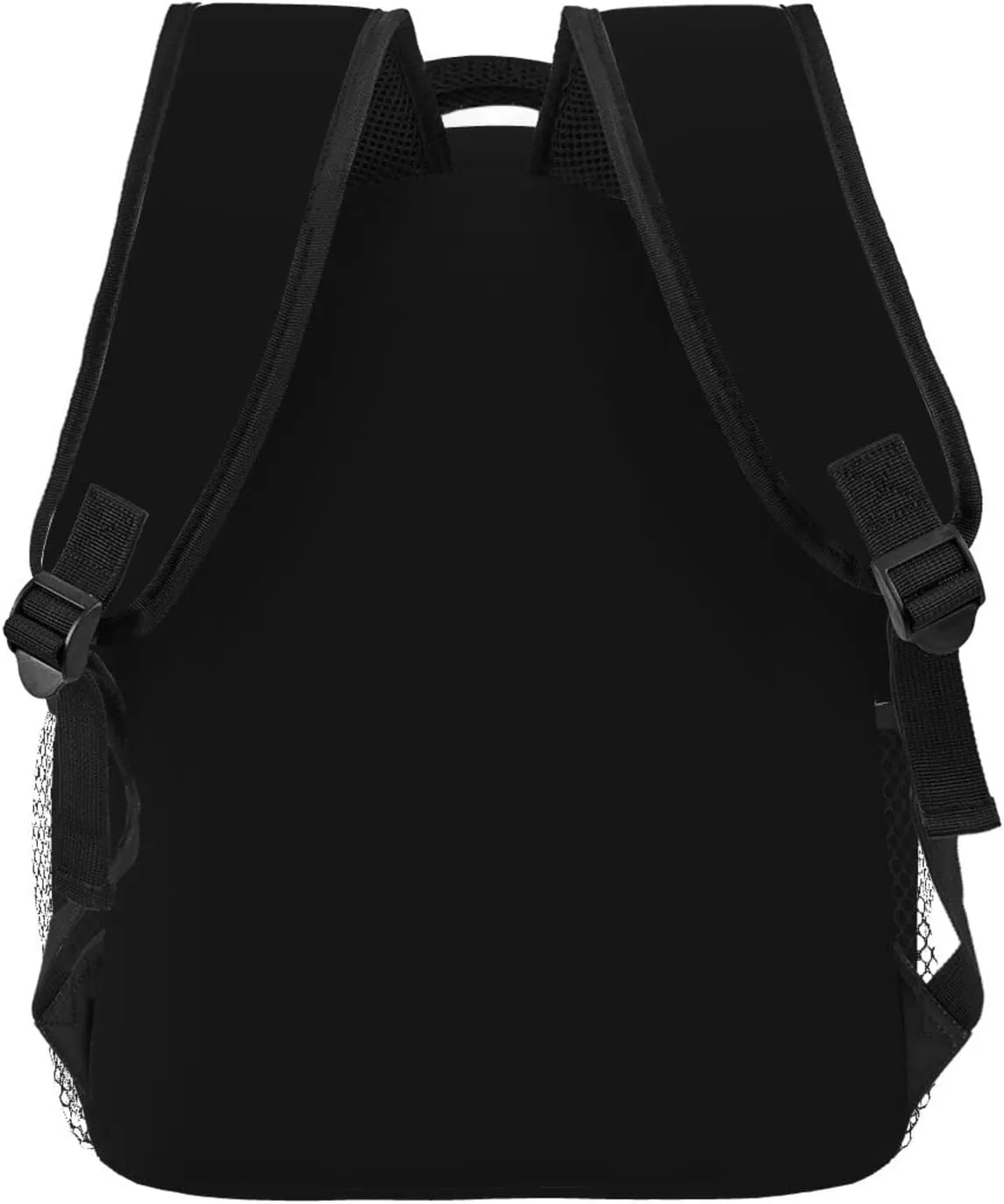 Black Travel Laptop Backpack for Women Lightweight College Backpack Adjustable Fits 15.6 Inch Laptop Bag Waterproof for Men, Work, Gym