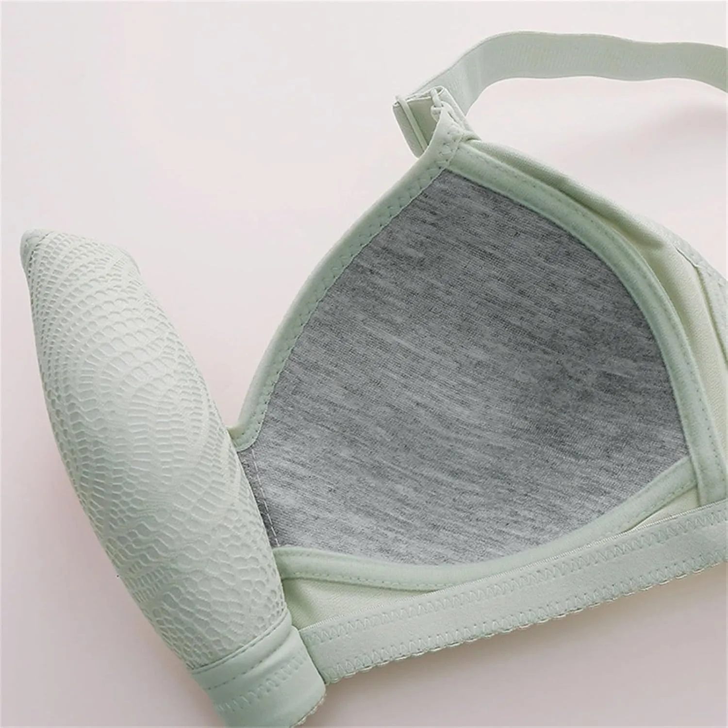 Bras for Women Full Coverage Underwire Plus Size Without Ring Everyday Sports Adjustable Shoulder Strap Underwear