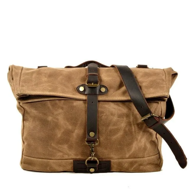 Canvas Shoulder Messenger Bag