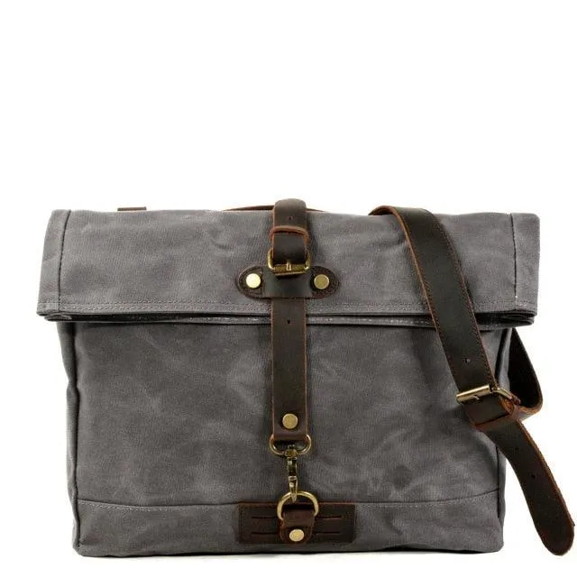 Canvas Shoulder Messenger Bag