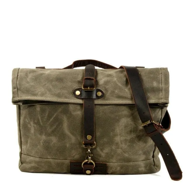 Canvas Shoulder Messenger Bag