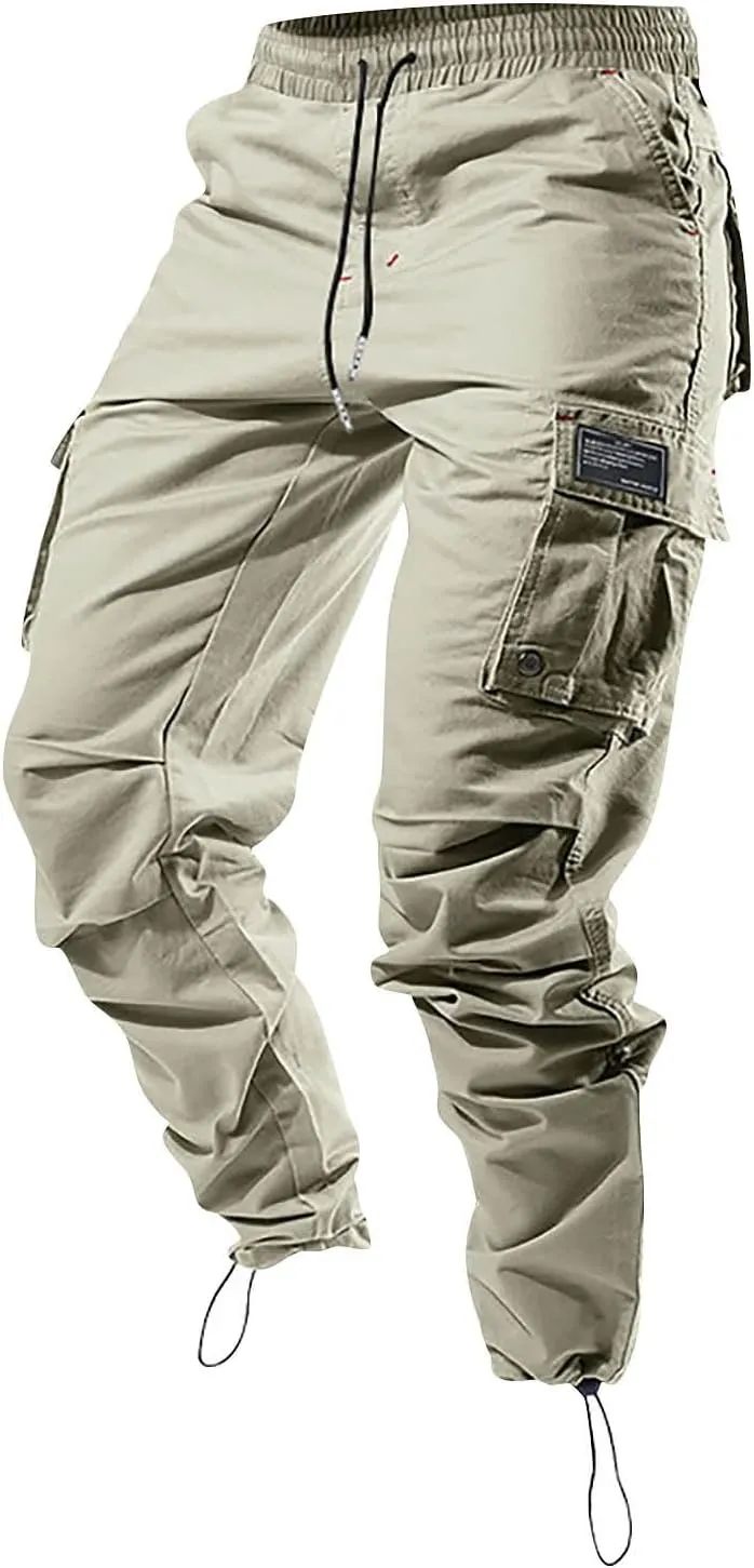 Cargo Pants for Men City Special Service Trousers Relaxed Fit Mens Slacks Military Fan Ix7 Overalls with Pocket