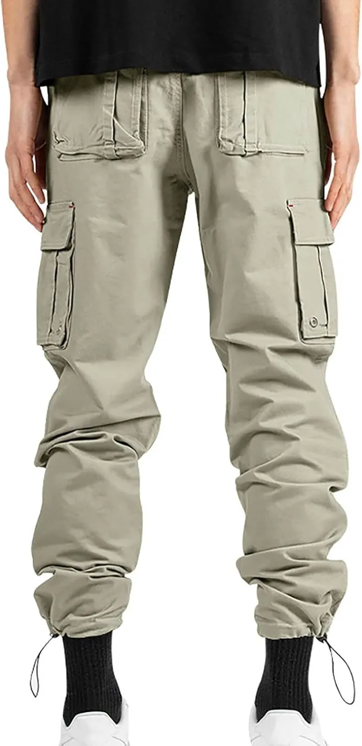 Cargo Pants for Men City Special Service Trousers Relaxed Fit Mens Slacks Military Fan Ix7 Overalls with Pocket