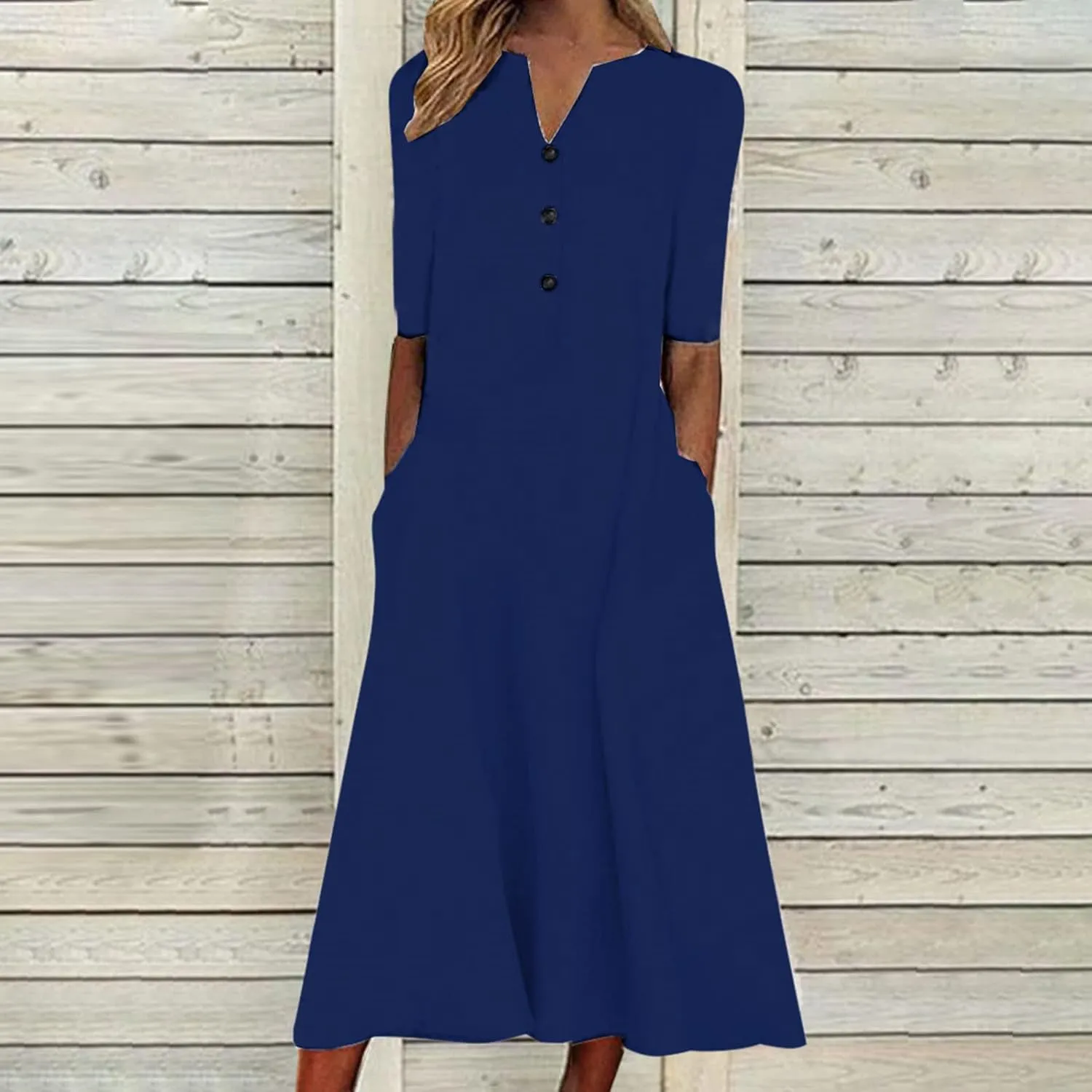 Ceboyel Summer Boho Dresses for Women 2023 Short Sleeve Maxi Long Dress Floral Print Casual Dress Trendy Ladies Outfits