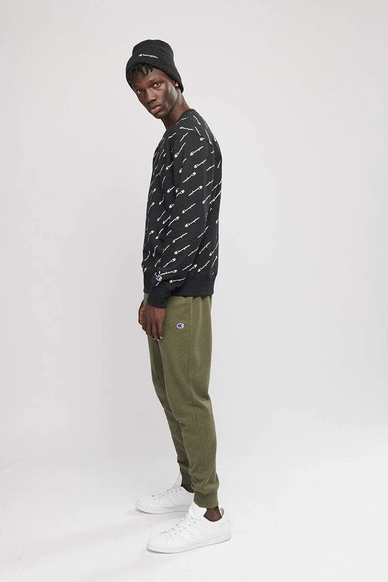 CHAMPION BEANIE C LIFE MICRO SCRIPT - BLACK