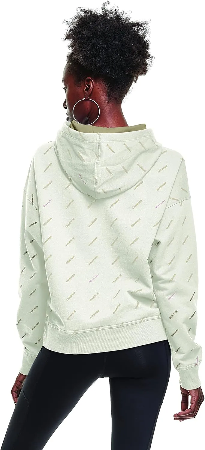Champion Womens Powerblend Hoodie, Womens Sweatshirts, Pullover Sweatshirts, Womens Pullovers, All Over Print