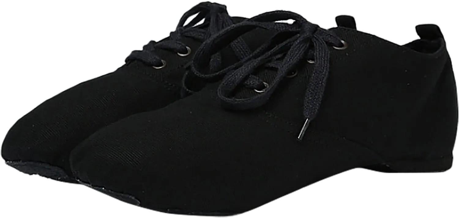 Children Canvas Dance Shoes Soft Soled Training Shoes Ballet Shoes Sandals Dance Shoes Tennis Shoes for Girls Size 6