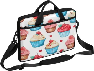 Classic Shape Decor Laptop Shoulder Bag for Tablet Computer Notebook Sleeve Messenger Carrying Case Briefcase Tote