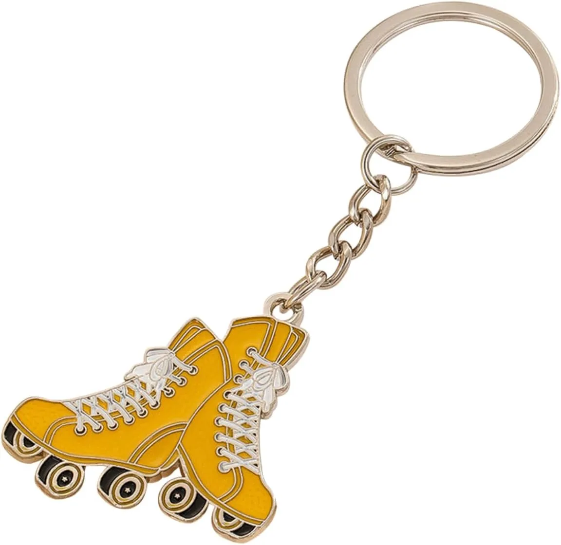 Creative Roller Skate Keychain Cute Skating Shoes Pendant for Couples Lightweight Bag Decor for Any Catching Design