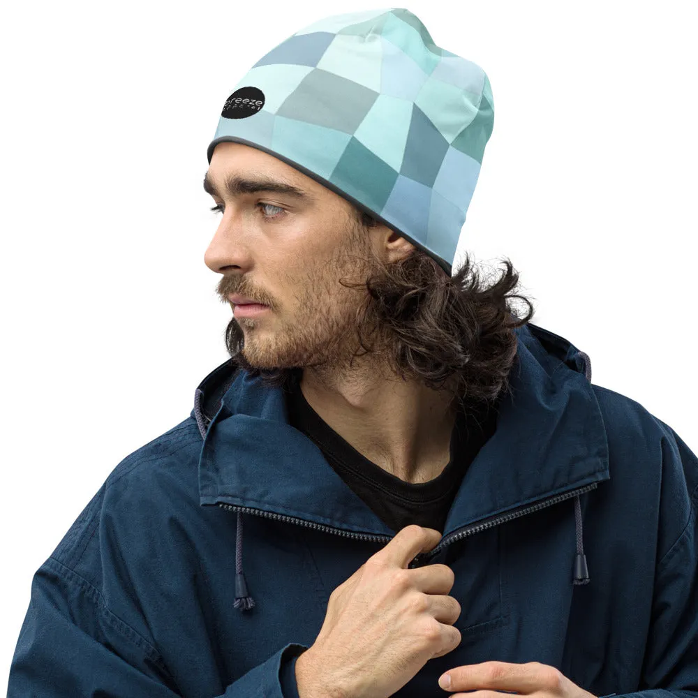 'Cyan Blue' beanie