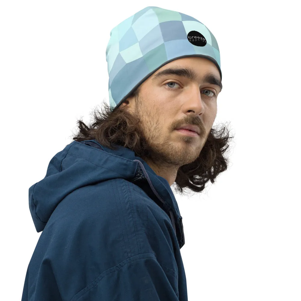 'Cyan Blue' beanie
