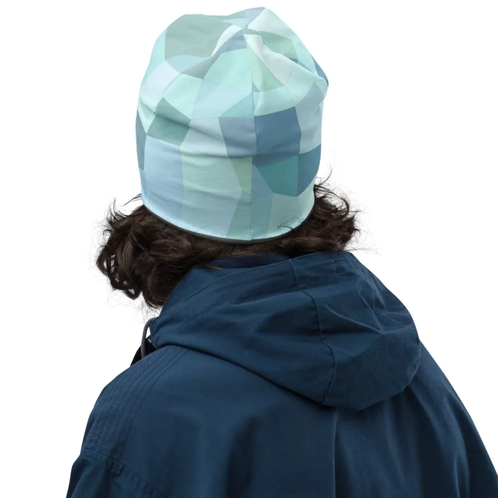 'Cyan Blue' beanie