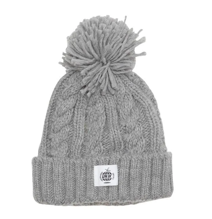 Essentials Winter Cable Bobble Hat Beanies