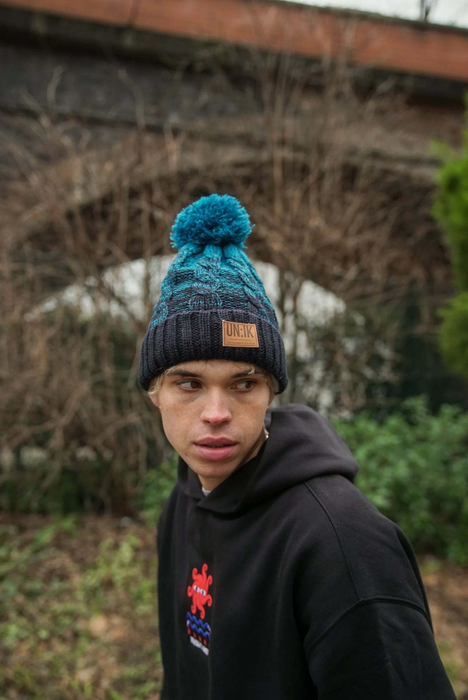 Essentials Winter Cable Bobble Hat Beanies