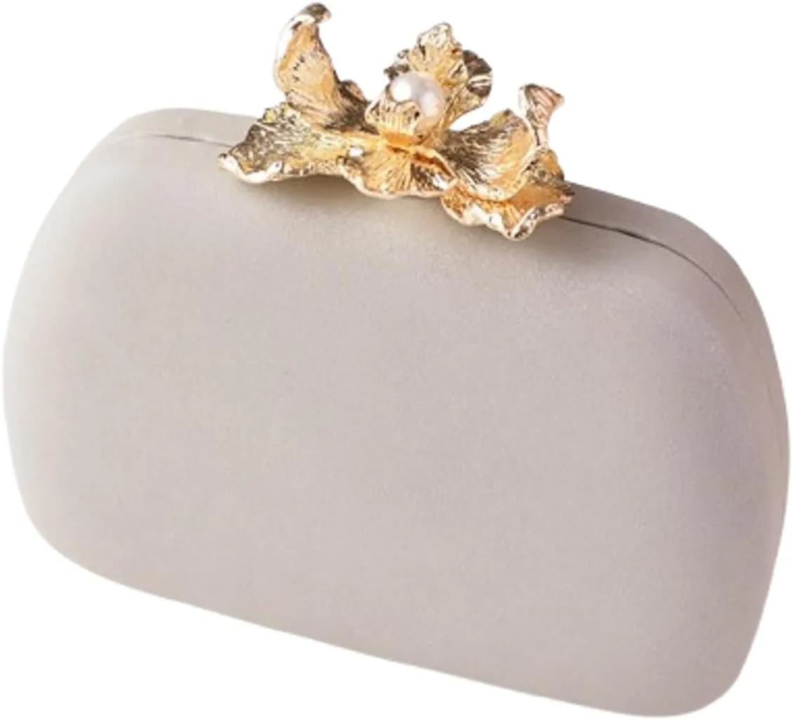 Evening Clutch Purses Women Flower Evening Handbags Crossbody Clutch Purse Trendy Shoulder Bag Wedding Party Prom