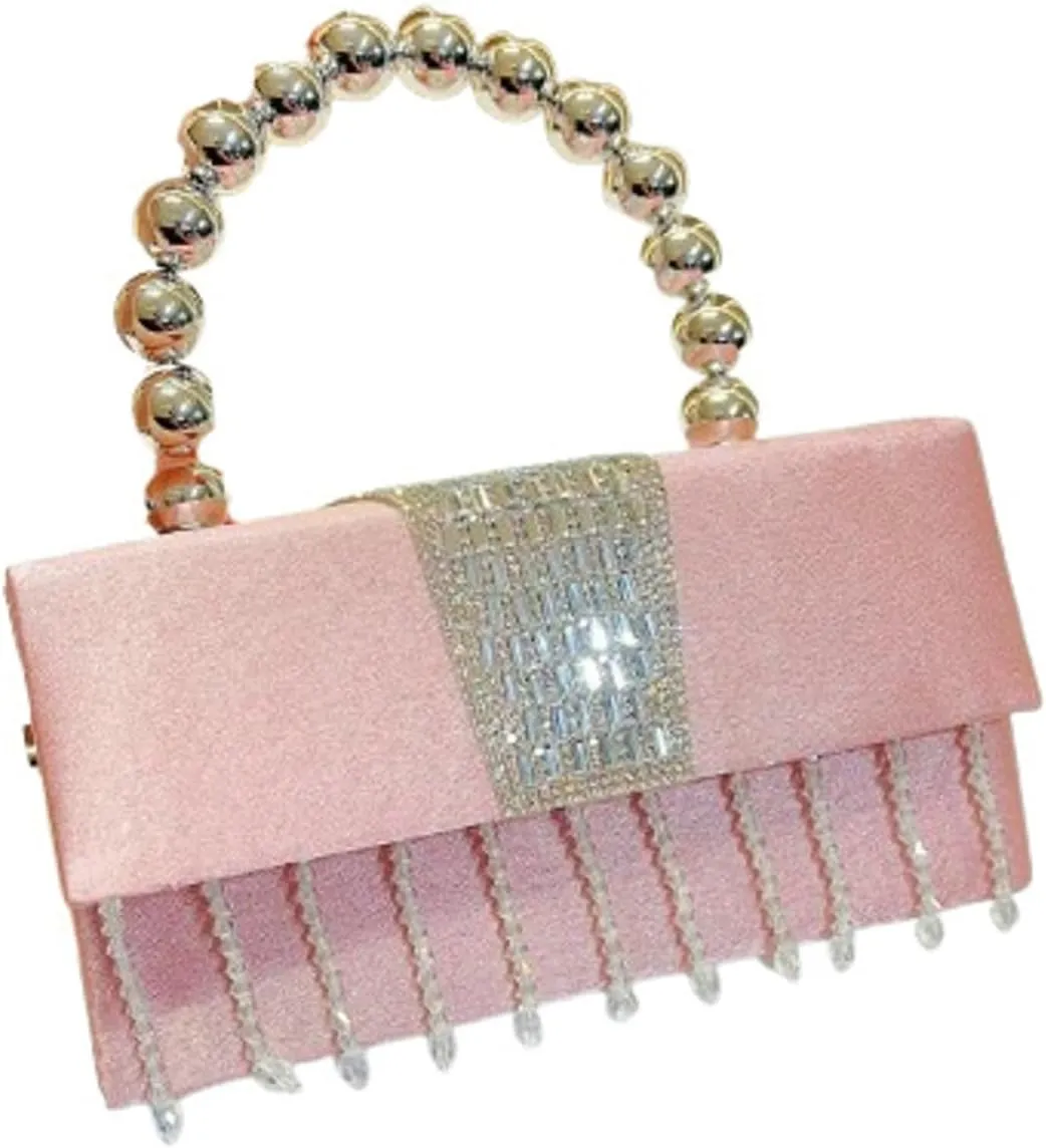Evening Clutch Purses Women Sparkly Box Evening Handbags Crossbody Clutch Purse Trendy Shoulder Bag Wedding Prom Party