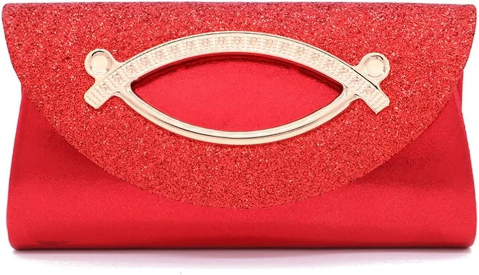Evening Clutch Purses Women Sparkly Evening Handbags Crossbody Clutch Purse Trendy Shoulder Bag Wedding Prom Party