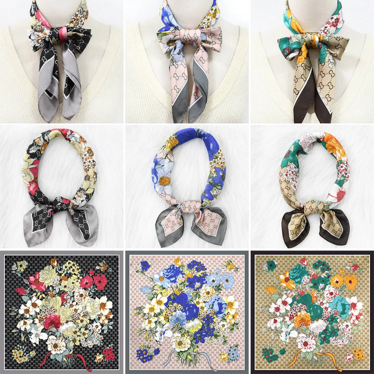 Fanci Floral Scarve