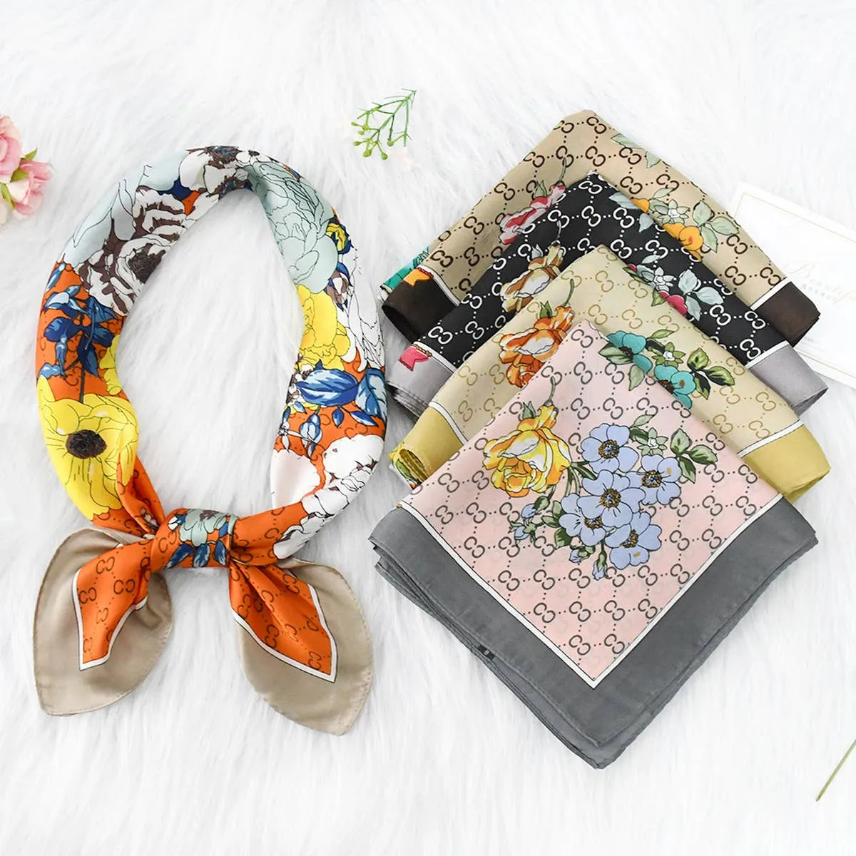 Fanci Floral Scarve