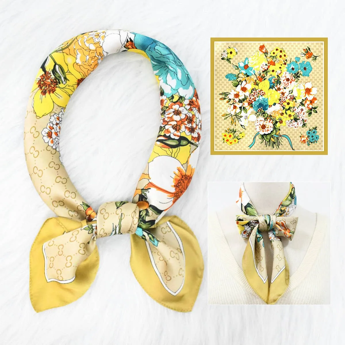 Fanci Floral Scarve