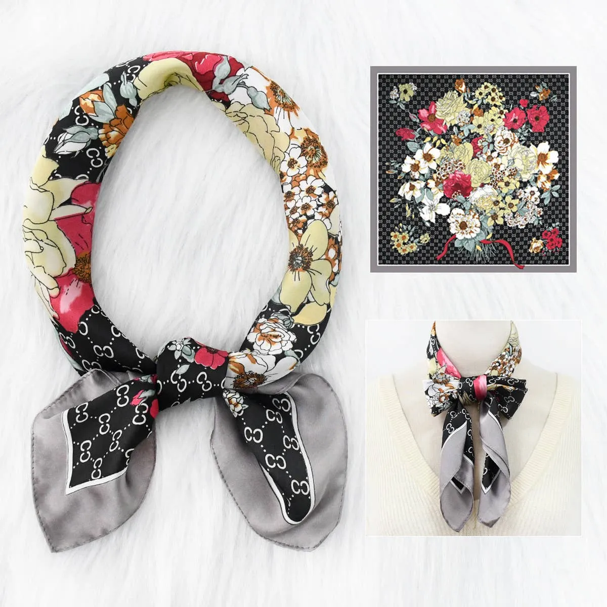 Fanci Floral Scarve