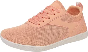 Flat Sneakers for Women Casual Slip On Walking Shoes Tennis Lightweight Gym Sneakers Womens Mens Breathable Mesh Knit Walking Sneaker On Feet All Day