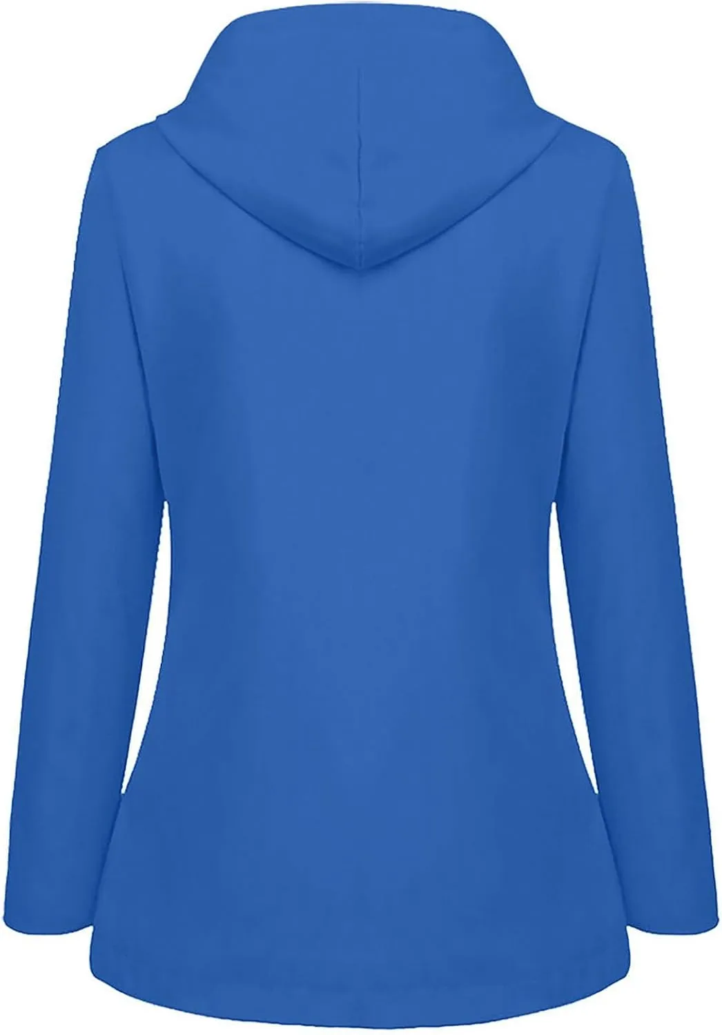 Fleece Lined Raincoat for Women Waterproof Lightweight Zip Up Hooded Jacket Winter Rain Jackets Outdoor Windbreaker