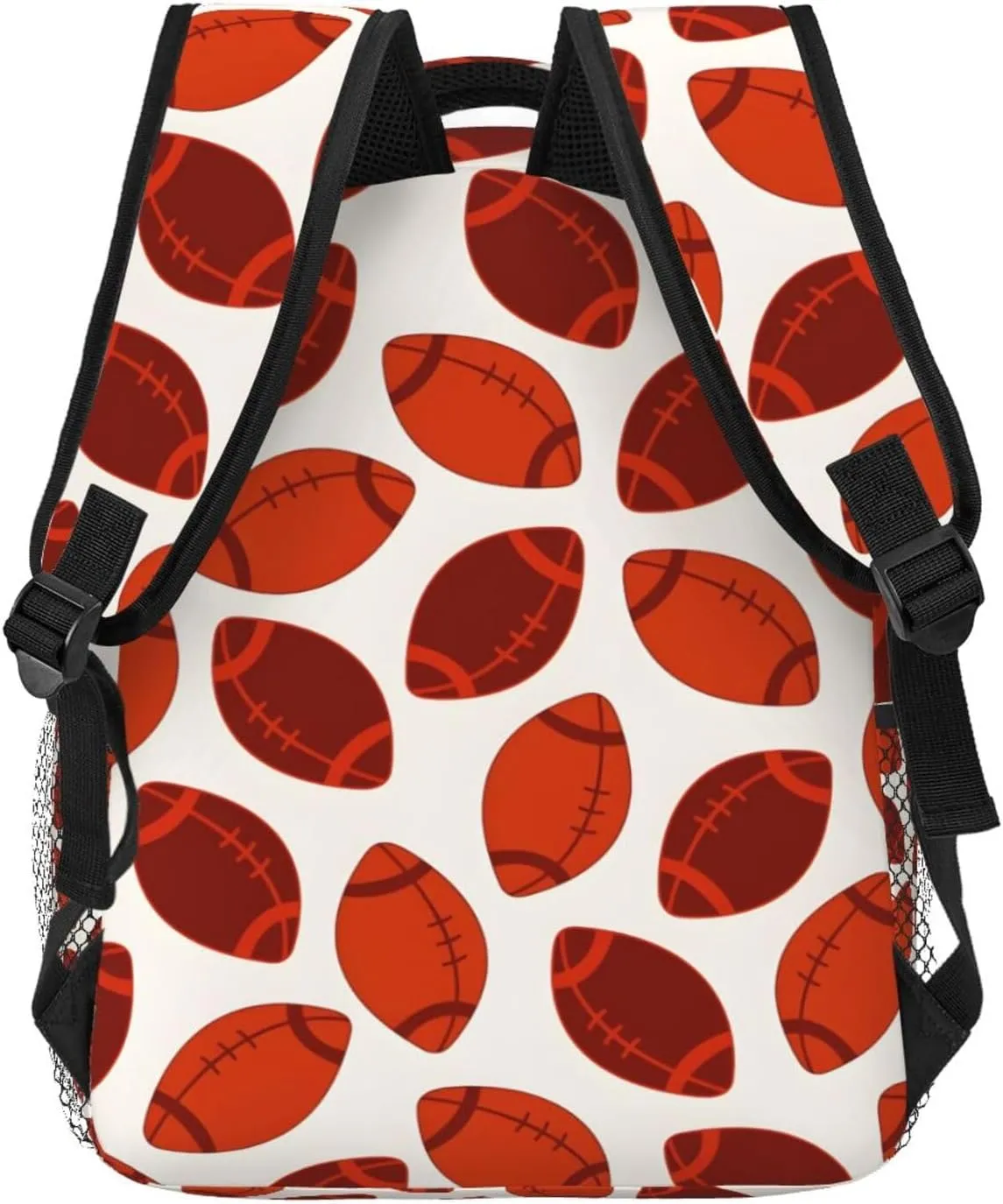 Football Travel Laptop Backpack Women Lightweight Backpack Adjustable College Backpack Fits 15.6 Inch Laptop Waterproof Travel Backpack for Men, Work, Travel, Women