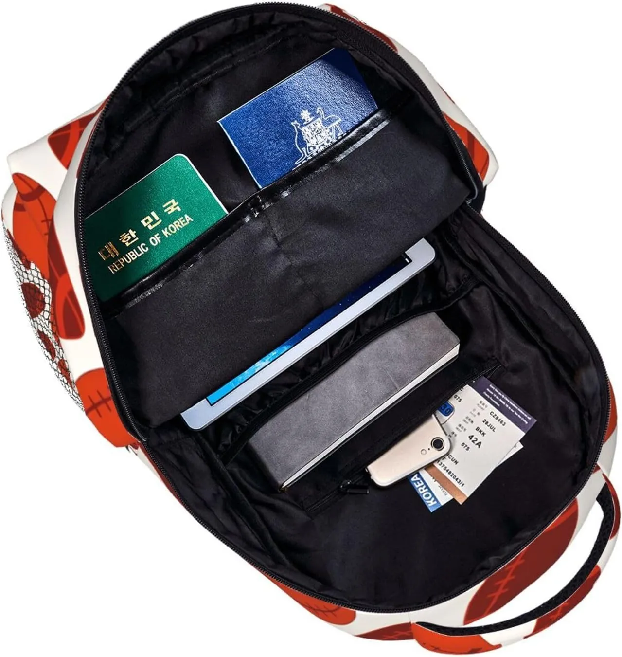 Football Travel Laptop Backpack Women Lightweight Backpack Adjustable College Backpack Fits 15.6 Inch Laptop Waterproof Travel Backpack for Men, Work, Travel, Women