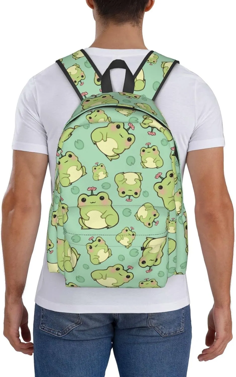Frog Backpack 16 Inches Lightweight Travel Laptop Backpack
