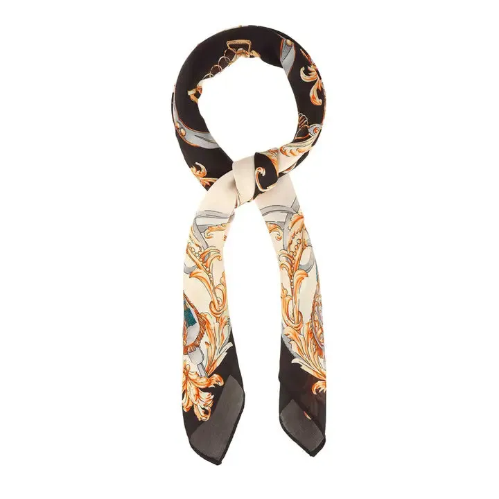 Geometric Patterned Scarf