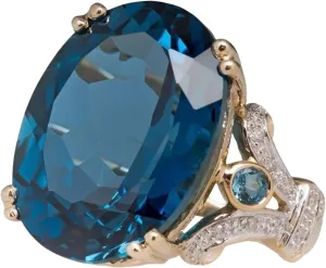 Gold Rings for Women Gemstone Inlaid Vintage Ring 925 Sterling Silver Retro Cubic Zirconia Ring Moonstone Diamond Wedding Rings for Her