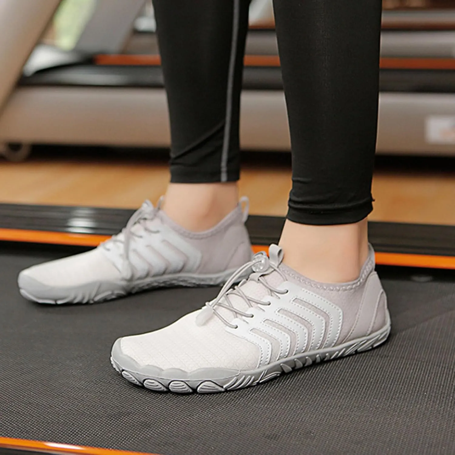 Grounded Footwear for Women Neuropathy Barefoot Shoes Waterproof Walking Shoes Barefoot Footwear Sports, Yoga Exercise, Walking Running Hiking Wide Toe Box Zero Drop Shoe Lightweight Breathable Casual