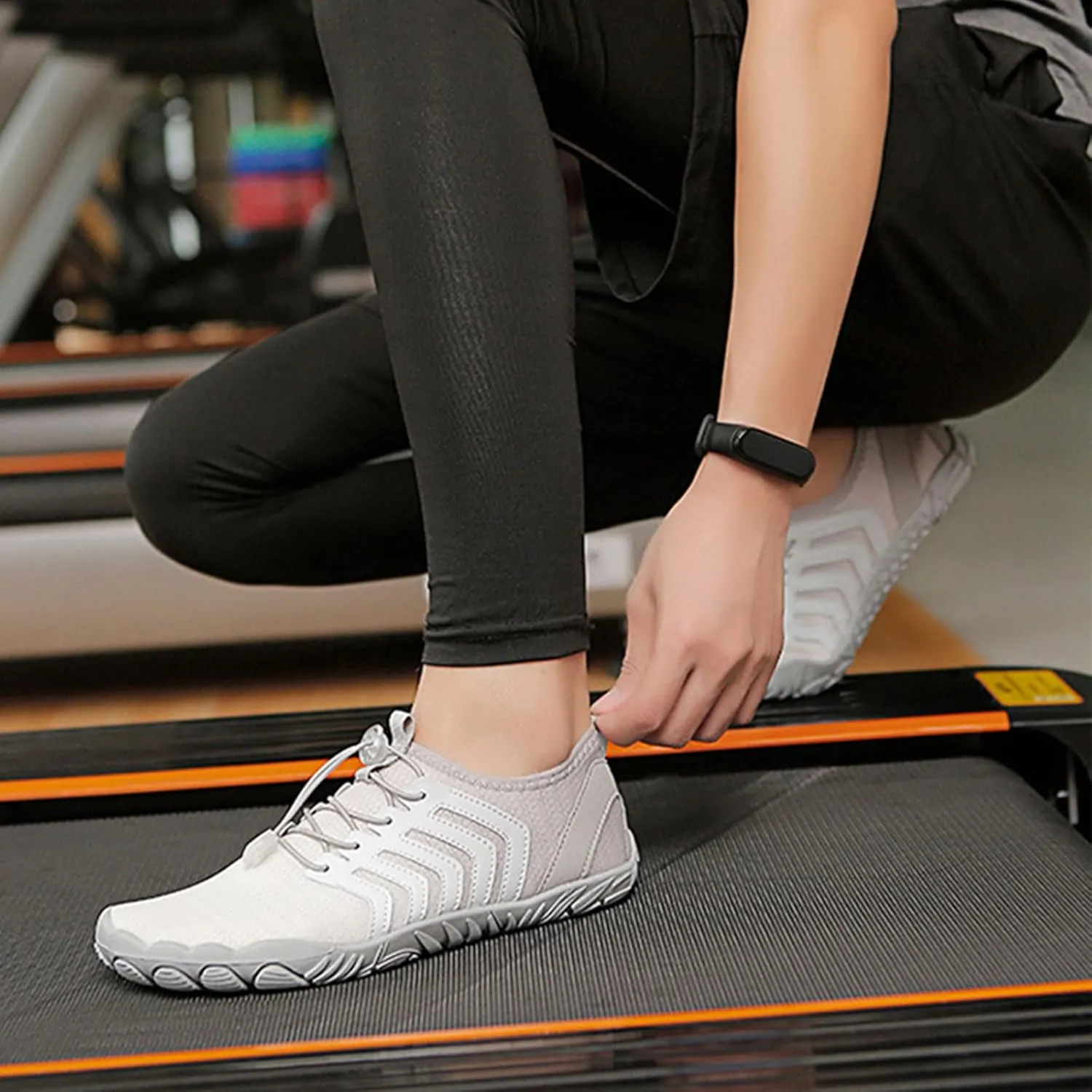 Grounded Footwear for Women Neuropathy Barefoot Shoes Waterproof Walking Shoes Barefoot Footwear Sports, Yoga Exercise, Walking Running Hiking Wide Toe Box Zero Drop Shoe Lightweight Breathable Casual