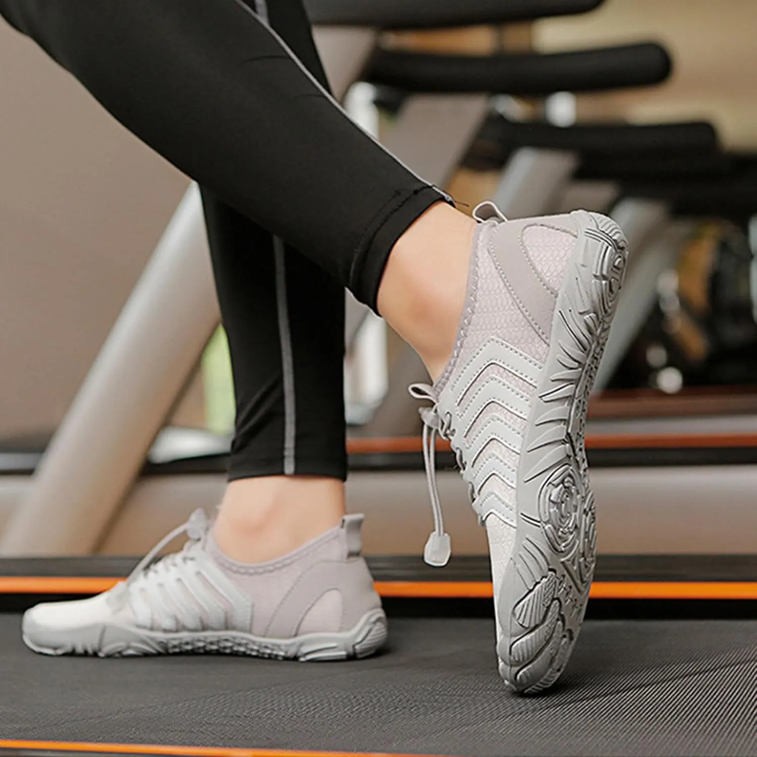 Grounded Footwear for Women Neuropathy Barefoot Shoes Waterproof Walking Shoes Barefoot Footwear Sports, Yoga Exercise, Walking Running Hiking Wide Toe Box Zero Drop Shoe Lightweight Breathable Casual